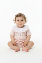 Load image into Gallery viewer, Baby girl in peach outfit option 1
