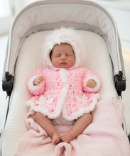 Load image into Gallery viewer, Baby in grey pram