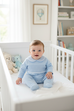 Load image into Gallery viewer, Baby in modern crib