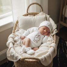Load image into Gallery viewer, Baby in Moses basket