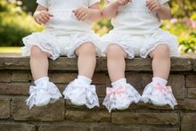 Load image into Gallery viewer, Baby models on wall with dangling legs - Option 1