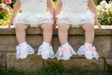 Load image into Gallery viewer, Baby models on wall with dangling legs - Option 3