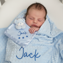 Load image into Gallery viewer, Baby sleeping with comforter