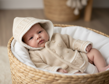 Load image into Gallery viewer, Beige cardigan basket 2