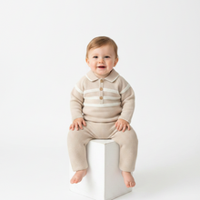 Load image into Gallery viewer, Beige set - baby on white block