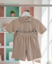 Load image into Gallery viewer, Beige set on hanger - bright boutique