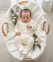 Load image into Gallery viewer, Bird's eye Moses basket