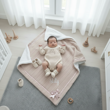 Load image into Gallery viewer, Bird's eye view darker blanket - style 5