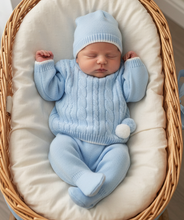 Load image into Gallery viewer, Blue set - vintage pram basket