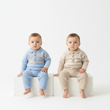 Load image into Gallery viewer, Both babies on blocks - facing forward