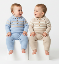 Load image into Gallery viewer, Both babies on blocks - looking at each other