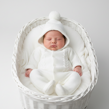 Load image into Gallery viewer, Bright white in Moses basket