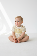 Load image into Gallery viewer, Cream smocked romper option 7