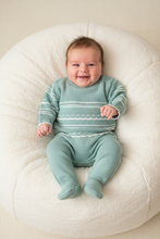Load image into Gallery viewer, Front-facing 3 - Smiling on beanbag