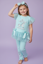 Load image into Gallery viewer, Girl model touching headband in carousel outfit