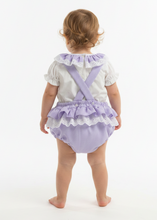 Load image into Gallery viewer, Lilac Romper - Back View 1
