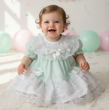 Load image into Gallery viewer, Mint dress sitting celebration - Option 20