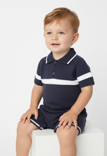 Load image into Gallery viewer, Navy close up relaxed