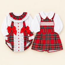 Load image into Gallery viewer, Outfits on a warm cream background