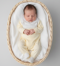 Load image into Gallery viewer, Overhead flat lay in wicker basket