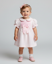Load image into Gallery viewer, Pink dress on toddler - grey studio