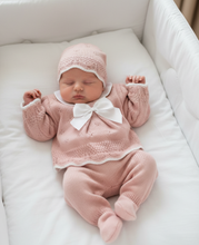 Load image into Gallery viewer, Pink knit cot 2
