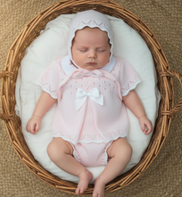 Load image into Gallery viewer, Pink knit set - close jute