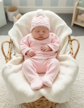 Load image into Gallery viewer, Pink set in moses basket overhead