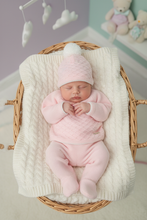 Load image into Gallery viewer, Pink set moses basket overhead