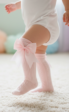 Load image into Gallery viewer, Pink socks on toddler - movement