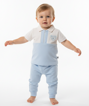 Load image into Gallery viewer, Polo set arms out white