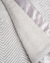 Load image into Gallery viewer, Supersoft Grey Baby Blanket Cosy Fleece Lined