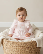 Load image into Gallery viewer, Baby Girls Pink Teddy Dress Set Dandelion