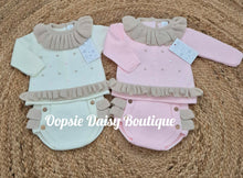 Load image into Gallery viewer, Girls Pretty Knitted Jam Sets