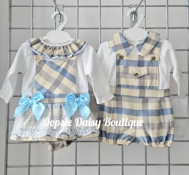 Boys & Girls Checked Sets