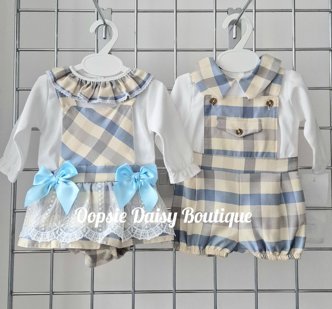 Boys & Girls Checked Sets