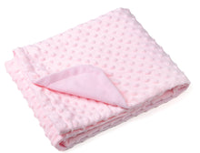 Load image into Gallery viewer, Personalised Blanket &amp; Cardigan Set Blue &amp; Pink Available