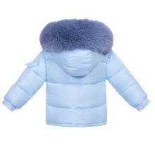 Load image into Gallery viewer, Boys Blue Puffer Coat