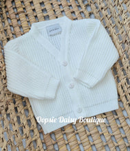 Load image into Gallery viewer, Personalised Cardigan &amp; Hat Set
