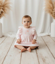 Load image into Gallery viewer, Baby Girls Pink Teddy Dress Set Dandelion
