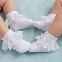 Load image into Gallery viewer, Baby Girls Frilly Ankle Socks