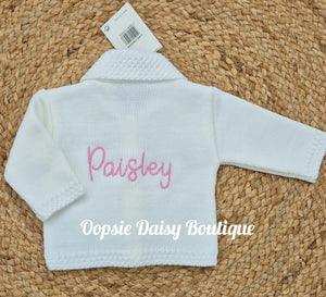 Personalised Cardigan