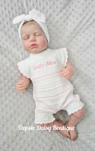 Load image into Gallery viewer, Personalised Boys &amp; Girls Knitted Rompers Dandelion Baby