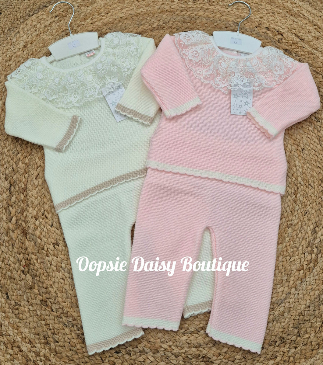 Girls Pretty Knitted Set