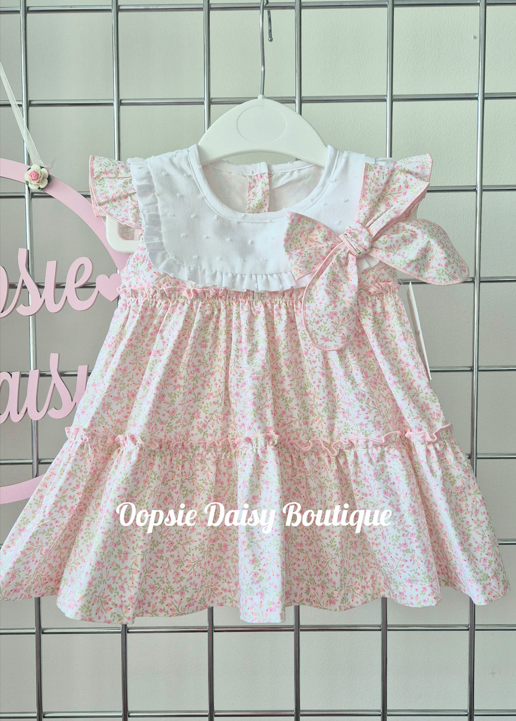 Pretty Pink Floral Dress