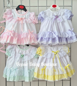 Baby Girls Pretty Frilly Dress