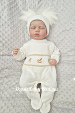 Load image into Gallery viewer, Rocking Horse Knitted Romper Dandelion Unisex