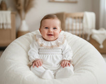 Load image into Gallery viewer, Baby Girls Smocked Trouser Set