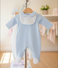 Load image into Gallery viewer, Boys Soft Cotton Bib Romper All In One