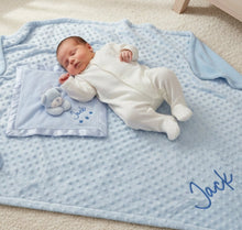 Load image into Gallery viewer, Personalised Baby Blanket &amp; Comforter Set